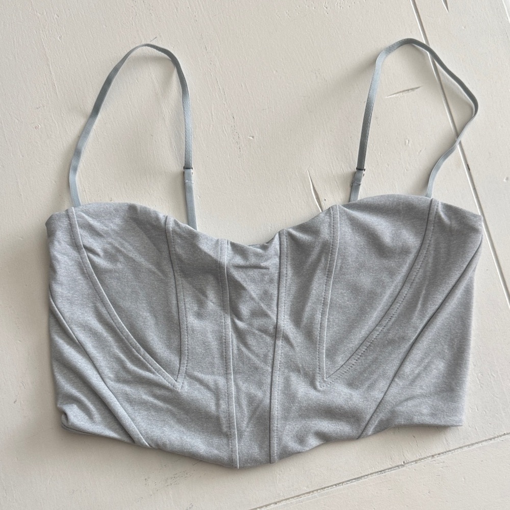 Anthropologie Knit Corset Bustier Cami - Picture 5 of 7